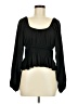 Sincerely Jules 100% Polyester Black Long Sleeve Blouse Size M - photo 1