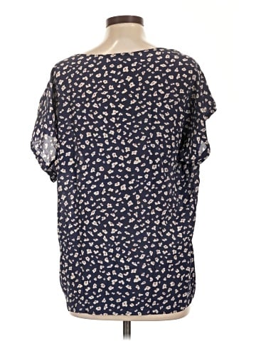 See By Chloé Short Sleeve Silk Top (view 2)