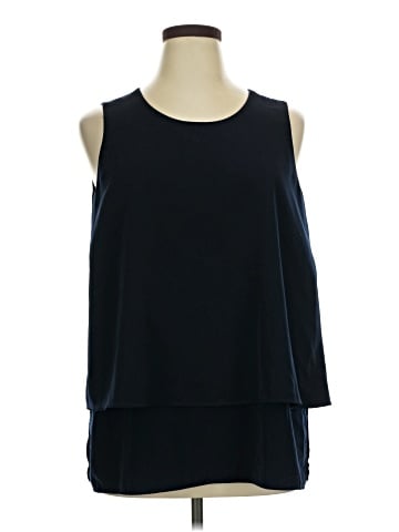 DG^2 by Diane Gilman Sleeveless Blouse (view 1)