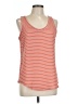 Ann Taylor LOFT Outlet 100% Polyester Orange Tank Top Size L (petite) - photo 1