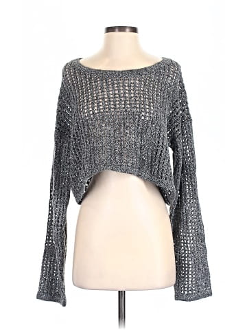 Blue Rain Pullover Sweater (view 1)