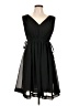 HD in Paris 100% Polyester Solid Black Cocktail Dress Size 2 - photo 1