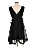 HD in Paris 100% Polyester Solid Black Cocktail Dress Size 2 - photo 2