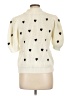 English Factory Hearts Ivory Pullover Sweater Size L - photo 2