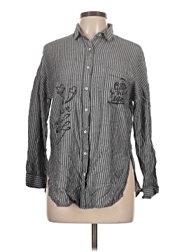 Free People Long Sleeve Button Down Shirt