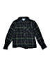 Anavini 100% Cotton Plaid Green Blue Long Sleeve Button-Down Shirt Size 7 - photo 1