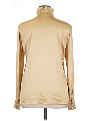 St. John Long Sleeve Silk Top (view 2)