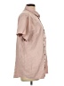 Shein 100% Polyester Pink Short Sleeve Blouse Size L - photo 4