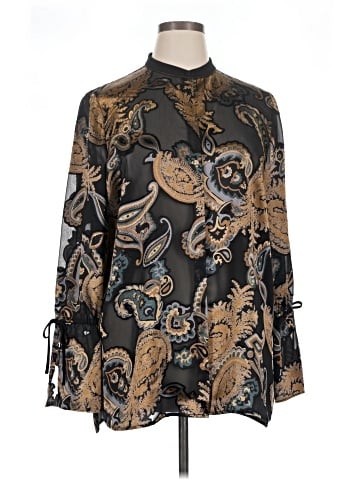 Lafayette 148 New York 3/4 Sleeve Blouse (view 1)