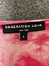 Generation Love Tie-dye Pink pullover sweater Size L - photo 7