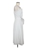 Ann Taylor Solid White Casual Dress Size 6 (tall) - photo 4