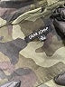 Dear John 100% Tencel Camo Green Raincoat Size S - photo 6