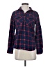 J.Crew Plaid Blue Long Sleeve Button-Down Shirt Size 2 - photo 1