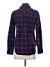 J.Crew Plaid Blue Long Sleeve Button-Down Shirt Size 2 - photo 2