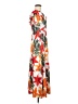 Unbranded Tropical Orange Casual Dress Size M - photo 4