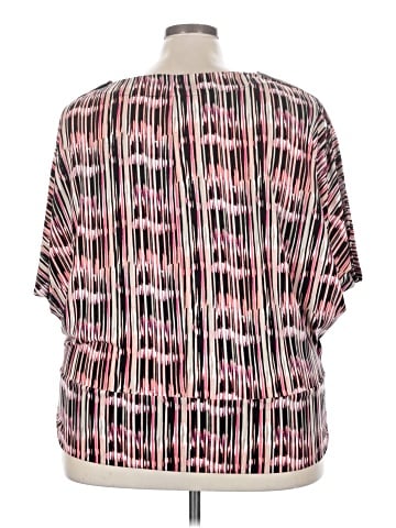 Worthington Short Sleeve Blouse (view 2)