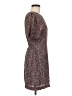 BCBGeneration 100% Polyester Tweed Burgundy Casual Dress Size 6 - photo 4