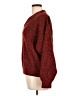 Unbranded 100% Acrylic Tweed Red Pullover Sweater Size L - photo 5
