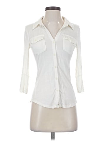iris 3/4 Sleeve Button-Down Shirt (view 1)