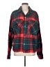Original Use Plaid Red Long Sleeve Button-Down Shirt Size M - photo 1