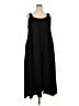Unbranded Solid Black Casual Dress Size 5X - photo 1