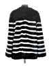 FRAME 100% Modacrylic Stripes Black Faux Fur Jacket Size S - photo 2