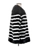 FRAME 100% Modacrylic Stripes Black Faux Fur Jacket Size S - photo 4