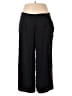 Flax 100% Linen Black Linen Pants Size 14 (L) - photo 1