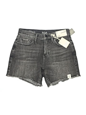 a.n.a. A New Approach Denim Shorts (view 1)