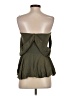 Bebe Green Sleeveless Blouse Size 4 - photo 2
