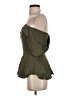 Bebe Green Sleeveless Blouse Size 4 - photo 5