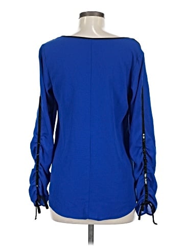 NY Collection Long Sleeve Blouse (view 2)