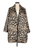 Chico's 100% Polyester Animal Print Gold Coat Size M - photo 1