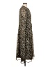 Whistles 100% Polyester Animal Print Brown Casual Dress Size 8 - photo 4