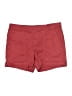 L.L.Bean Solid Red Shorts Size 18 - photo 1