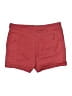 L.L.Bean Solid Red Shorts Size 18 - photo 2