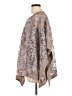 Oleg Cassini Gray Poncho Size 12 - photo 5