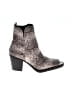 PrettyLittleThing Silver Ankle Boots Size EU 38 - photo 1