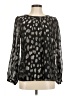 Talbots Black Long Sleeve Blouse Size M - photo 1