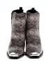 PrettyLittleThing Silver Ankle Boots Size EU 38 - photo 2