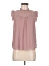 Monteau 100% Polyester Pink Sleeveless Blouse Size M - photo 1