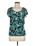 Elementz Teal Short Sleeve Top Size M - photo 1