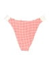Lulus Checkered-gingham Red Swimsuit Bottoms Size S - photo 2