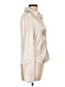 Love Tree Metallic Ivory Long Sleeve Blouse Size L - photo 4