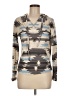 Wallflower Gray Long Sleeve Top Size M - photo 1
