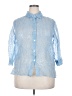 Alfred Dunner Blue 3/4 Sleeve Blouse Size 18 - photo 1