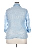 Alfred Dunner Blue 3/4 Sleeve Blouse Size 18 - photo 2