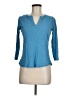 QMack Blue 3/4 Sleeve T-Shirt Size M - photo 1