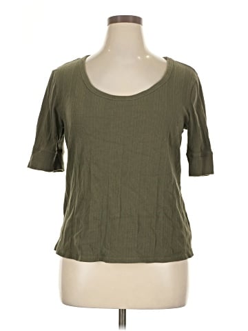 a.n.a. A New Approach 3/4 Sleeve T-Shirt (view 1)