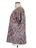 Croft & Barrow Paisley Gray Short Sleeve Blouse Size 1X - photo 5
